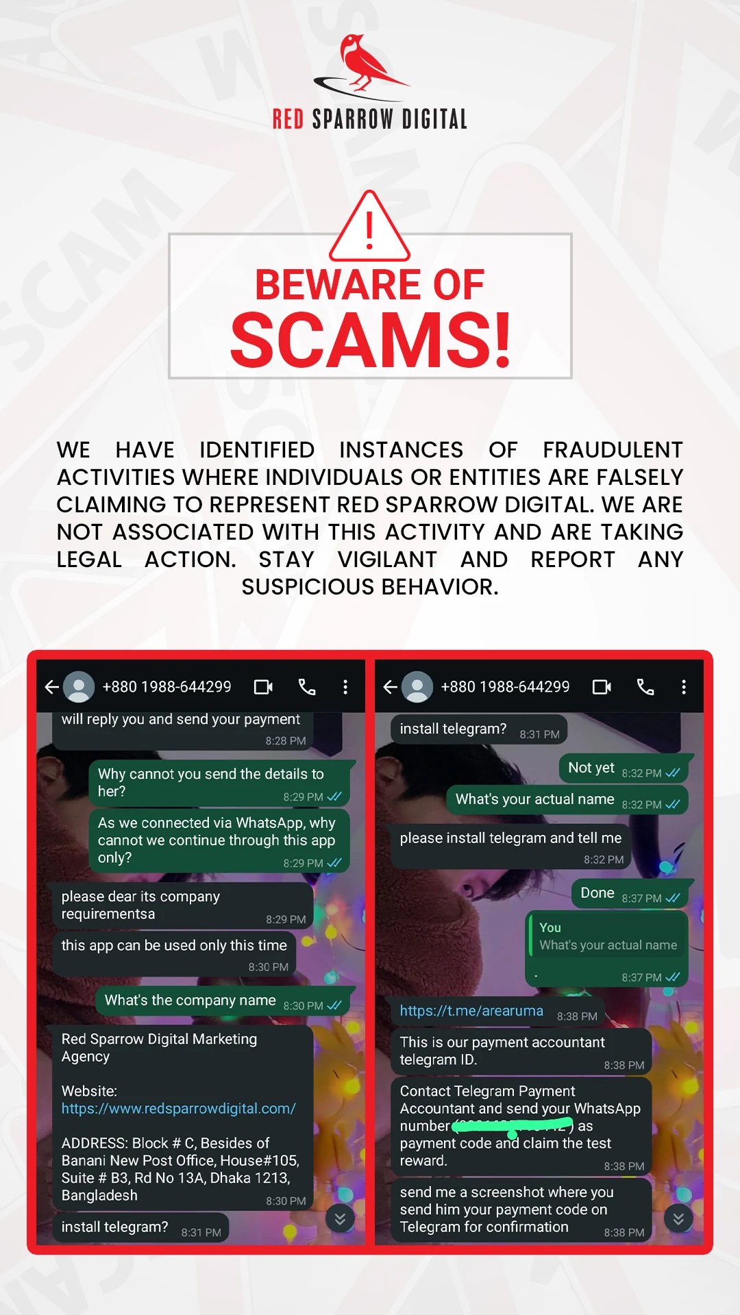 Scam Alert