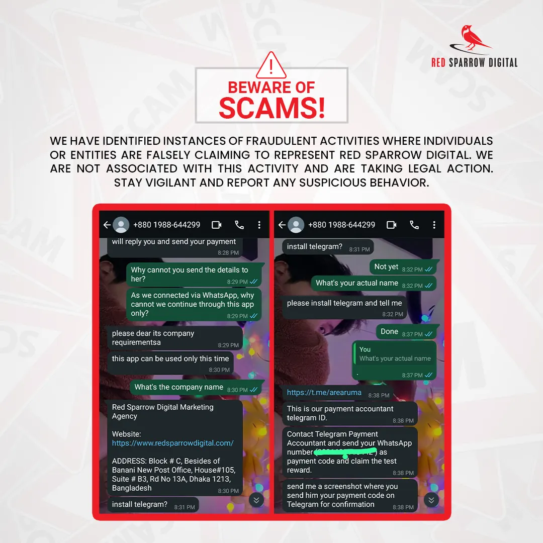 Scam Alert desktop